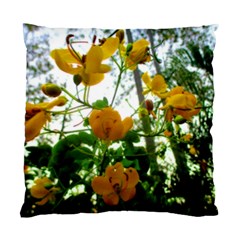 Yellow Flowers Cushion Case (single Sided) 