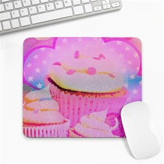 Cupcakes Covered In Sparkly Sugar Large Mouse Pad (rectangle) by StuffOrSomething