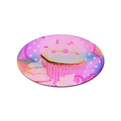 Cupcakes Covered In Sparkly Sugar Sticker 100 Pack (oval) by StuffOrSomething