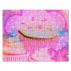 Cupcakes Covered In Sparkly Sugar Jigsaw Puzzle (rectangle)