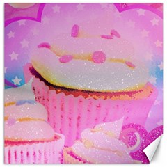 Cupcakes Covered In Sparkly Sugar Canvas 16  X 16  (unframed)