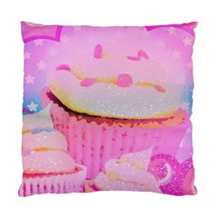 Cupcakes Covered In Sparkly Sugar Cushion Case (two Sided)  by StuffOrSomething