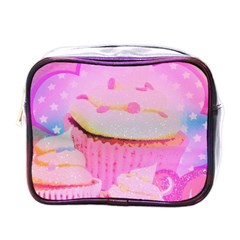 Cupcakes Covered In Sparkly Sugar Mini Travel Toiletry Bag (one Side) by StuffOrSomething