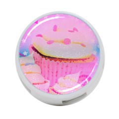 Cupcakes Covered In Sparkly Sugar 4-port Usb Hub (one Side)