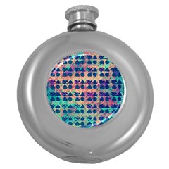 Led Zeppelin Symbols Hip Flask (round)