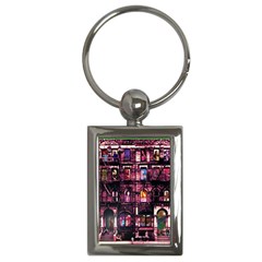 Physical Graffitied Key Chain (Rectangle)