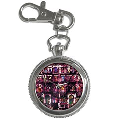 Physical Graffitied Key Chain Watch