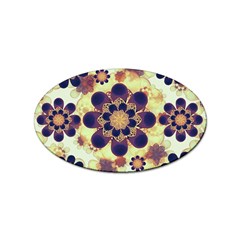 Luxury Decorative Symbols  Sticker (oval) by dflcprints