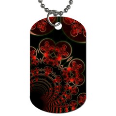 Phenomenon, Orange Gold Cosmic Explosion Dog Tag (two-sided) 