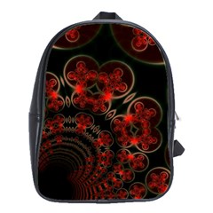 Phenomenon, Orange Gold Cosmic Explosion School Bag (xl)