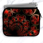 Phenomenon, Orange Gold Cosmic Explosion Apple iPad Zippered Sleeve Front