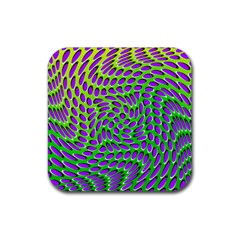 Illusion Delusion Drink Coaster (square) by SaraThePixelPixie