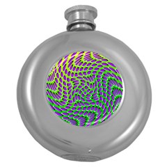 Illusion Delusion Hip Flask (round)