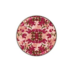 Retro Vintage Floral Motif Golf Ball Marker (for Hat Clip)