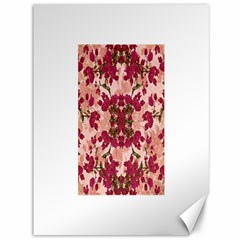 Retro Vintage Floral Motif Canvas 36  X 48  (unframed) by dflcprints