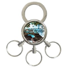 Psychic Medium Claudia 3-ring Key Chain by thesmallmediumatlarge