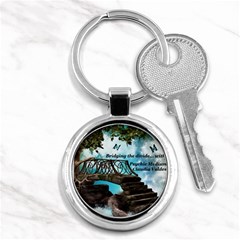 Psychic Medium Claudia Key Chain (round)