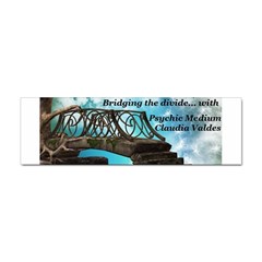 Psychic Medium Claudia Bumper Sticker by thesmallmediumatlarge