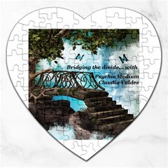 Psychic Medium Claudia Jigsaw Puzzle (heart)