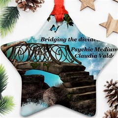 Psychic Medium Claudia Star Ornament (two Sides)