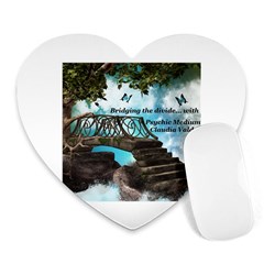 Psychic Medium Claudia Mouse Pad (heart) by thesmallmediumatlarge