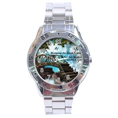 Psychic Medium Claudia Stainless Steel Watch