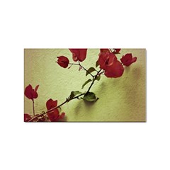 Santa Rita Flower In Warm Colors Wall Photo Sticker (rectangular) by dflcprints