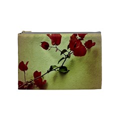 Santa Rita Flower Cosmetic Bag (medium) by dflcprints