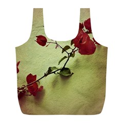 Santa Rita Flower Reusable Bag (l) by dflcprints