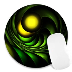 Artichoke 8  Mouse Pad (round)