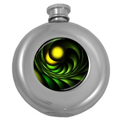 Artichoke Hip Flask (round)