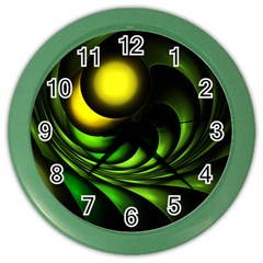 Artichoke Wall Clock (color)