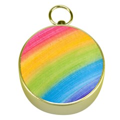 Acrylic Rainbow Gold Compass by StuffOrSomething