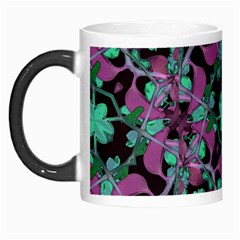 Floral Arabesque Pattern Morph Mug by dflcprints