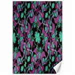 Floral Arabesque Pattern Canvas 12  x 18  (Unframed) 11.88 x17.36  Canvas - 1