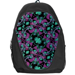 Floral Arabesque Pattern Backpack Bag