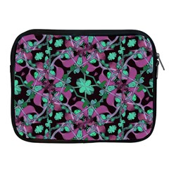 Floral Arabesque Pattern Apple Ipad Zippered Sleeve by dflcprints