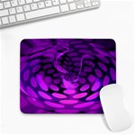 Abstract In Purple Small Mouse Pad (Rectangle) Front