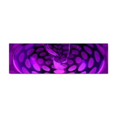 Abstract In Purple Bumper Sticker by FunWithFibro