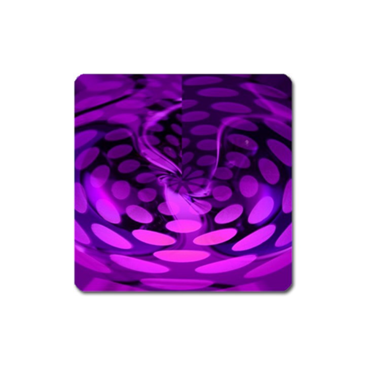 Abstract In Purple Magnet (Square)