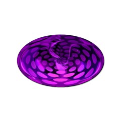 Abstract In Purple Sticker 10 Pack (oval) by FunWithFibro