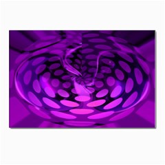 Abstract In Purple Postcards 5  X 7  (10 Pack) by FunWithFibro