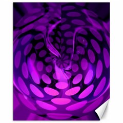 Abstract In Purple Canvas 16  X 20  (unframed) by FunWithFibro