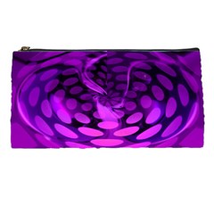 Abstract In Purple Pencil Case