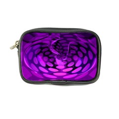 Abstract In Purple Coin Purse by FunWithFibro