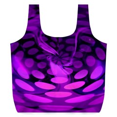 Abstract In Purple Reusable Bag (xl) by FunWithFibro