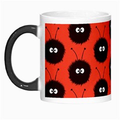 Red Cute Dazzled Bug Pattern Morph Mug by CreaturesStore