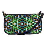 Colorful Geometric Abstract Pattern Evening Bag Front