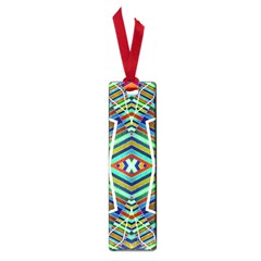 Colorful Geometric Abstract Pattern Small Bookmark by dflcprints