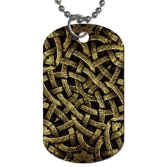 Ancient Arabesque Stone Ornament Dog Tag (two-sided) 